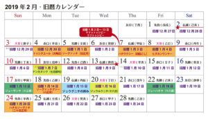 【沖縄旧暦カレンダー】旧正月の一ヶ月☆旧暦一月の行事